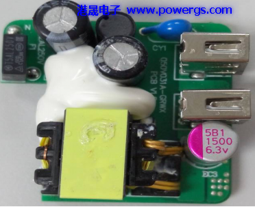 5V 3.1A USB solution circuit diagram BOM list, Global Semi. G5237F