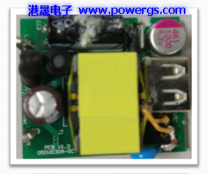 5V 3A USB solution circuit diagram BOM list, Global Semi. G5199B-02